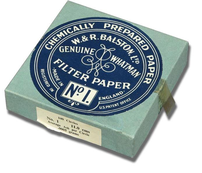 W&R Balston Ltd. - Genuine Whatman™ Filter Paper - No. 1