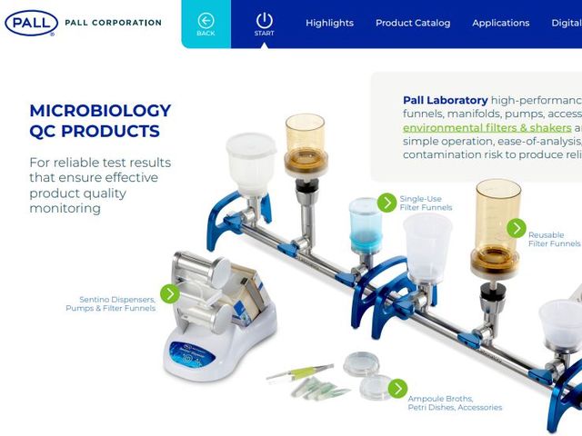 Katalog produktów do mikrobiologicznej kontroli jakości Pall